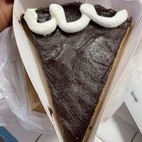 GFV raw Brownie Batter cookie slice  at Defiant Cookie Dough in Chesterfield