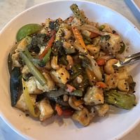 Tofu and broccoli bowl  at Water + Flour in Tampa