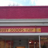 The storefront. at Ruby Scoops in Richmond