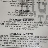 Vegan burrito GET THE BIGHORN POTATES 🤤 at Bighorn Tavern in Reno