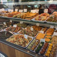 Lots of choicd at Artisti del Vegetariano in Milan