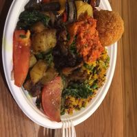 Mixed plate  at Artisti del Vegetariano in Milan