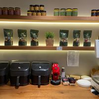 They sell oil, vinegar, and various condiments too. at Artisti del Vegetariano in Milan