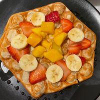 Waffeln vegan   at Kenny's in Klagenfurt