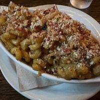 Mac and cheese - the photo doesn’t do it justice, it was the best Mac and cheese I’ve ever had    at Sweet Hereafter in Portland