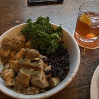 Jerk tofu  at Sweet Hereafter in Portland