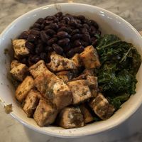 jerk bowl  at Sweet Hereafter in Portland