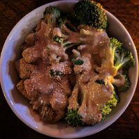 Peanut Broccoli Bowl at Sweet Hereafter in Portland