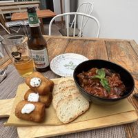 Caponata and mini rolls di capodanno  at aTipico in Palermo