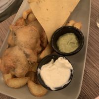Tofish and chips  at aTipico in Palermo