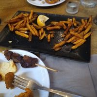 Misto aTipico - pictured mid eating! at aTipico in Palermo