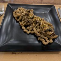 Pistachio Pasta at aTipico in Palermo