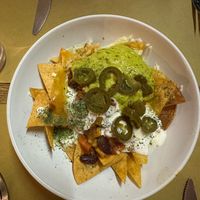 Nachos con chili con "carne" at aTipico in Palermo
