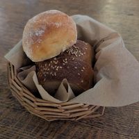 Bread basket at aTipico in Palermo