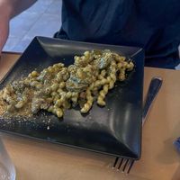 Pistachio pasta, a must!  at aTipico in Palermo