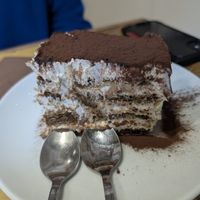 Tiramisu at aTipico in Palermo