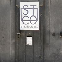 Logo at Studio Coffee in Arad