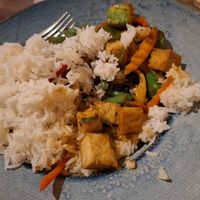 Curry hopefully made vegan at Orathai in Oudenaarde