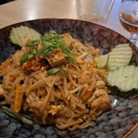 Pad tofu had still eggs in it at Orathai in Oudenaarde