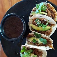 Tacos de Setas at CHILL A KILL in Puerto Escondido