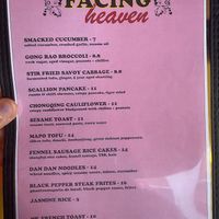   at Facing Heaven  in East London