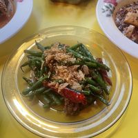 green beans  at Facing Heaven  in East London