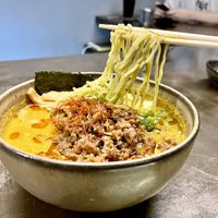 Vegan spicy miso  at Kame in New York City