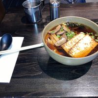 Tofu ramen at Kame in New York City