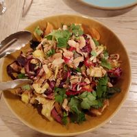 Pineapple salad no flash at Girl & The Goat in Chicago