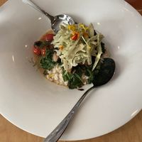 Applewood smoked mushroom plate  at Plant in Asheville