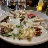 Cheese plate at Plant in Asheville