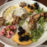 Cheese board  at Plant in Asheville