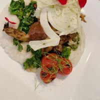 Mushroom entree  at Plant in Asheville