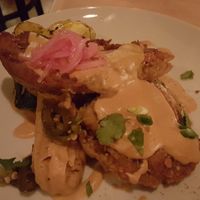 Seitan con queso at Plant in Asheville