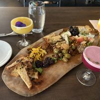 Cheese platter   at Plant in Asheville