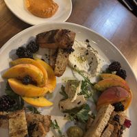 (Modified due to allergy) cheese board  at Plant in Asheville