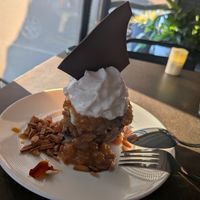 White chocolate almond Blondie at Plant in Asheville