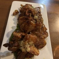 Extra crispy fried potatoes. Do NOT skip these. Amazing    at Plant in Asheville