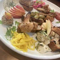 Cheese platter   at Plant in Asheville