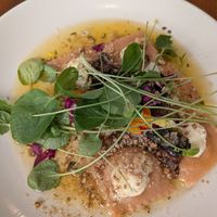 Squash ravioli at Plant in Asheville