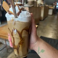 Banana biscoff coffee   at Juju in 