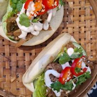 Bao bun with jackfruit at Juju in 
