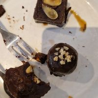 The amazing dessert! Already taken a bite. So good at Juju in 