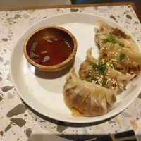 Tofu dumplings w/sesame soy sauce 56k rp at Juju in 