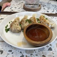 Tofu dumplings  at Juju in 
