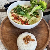 Yellow curry bowl  at Juju in 