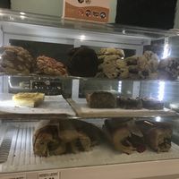 Large range of freshly made vegan cakes, cookies and baguettes!  at Graines Et Cailloux in Bordeaux