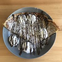 Nutella crepe  at Guará in Vila Nova De Gaia