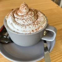 Oat milk latte  at Guará in Vila Nova De Gaia