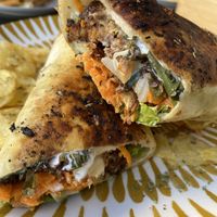 Mushroom wrap  at Guará in Vila Nova De Gaia